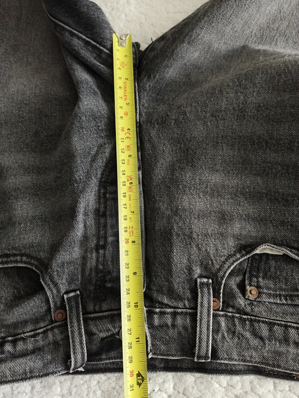 Levi's Wedgie Straight / Wedgie Fit (from the Levi's Premium line) Size 27 - Picture 12 of 13